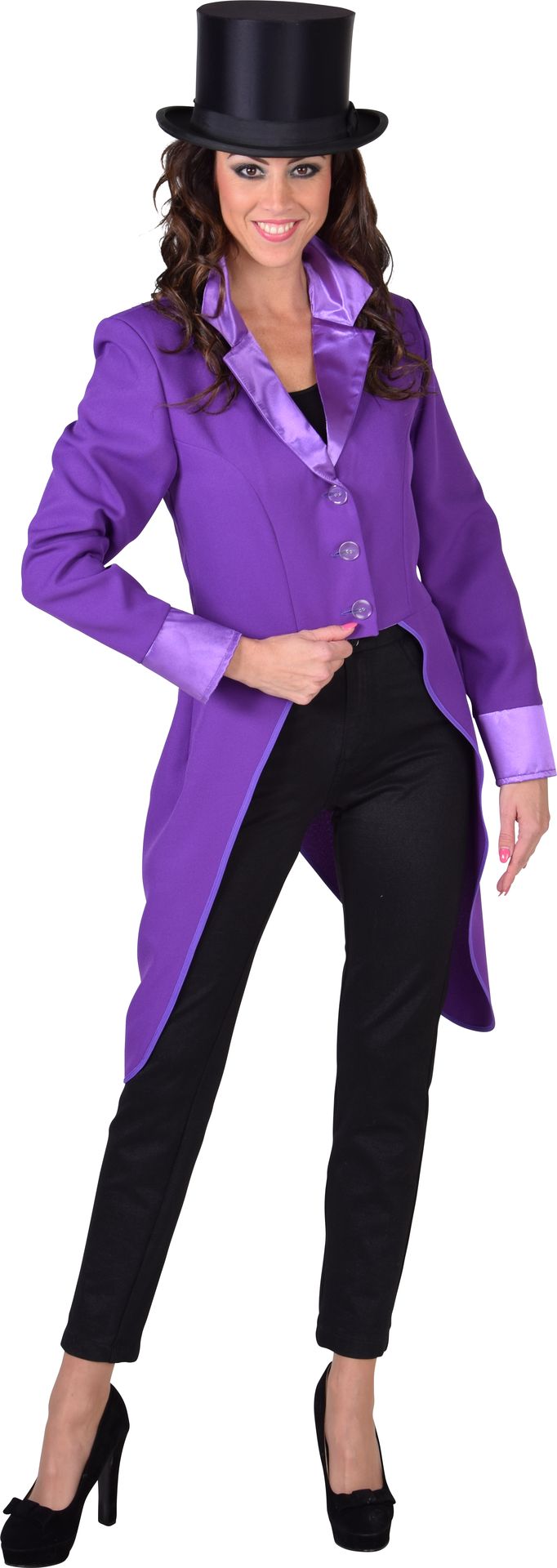 Paarse Slipjas Dames