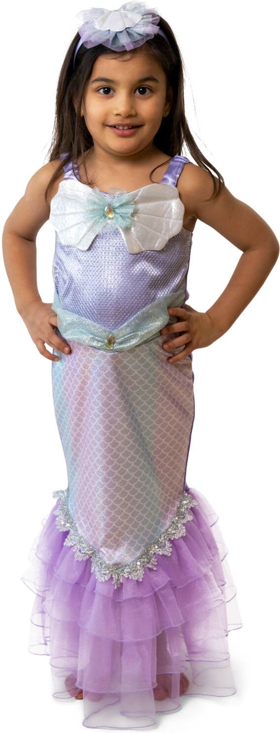 Paarse Zeemeermin Jurk Meisjes