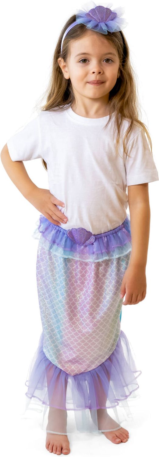 Paarse Zeemeermin Verkleed Set Meisjes