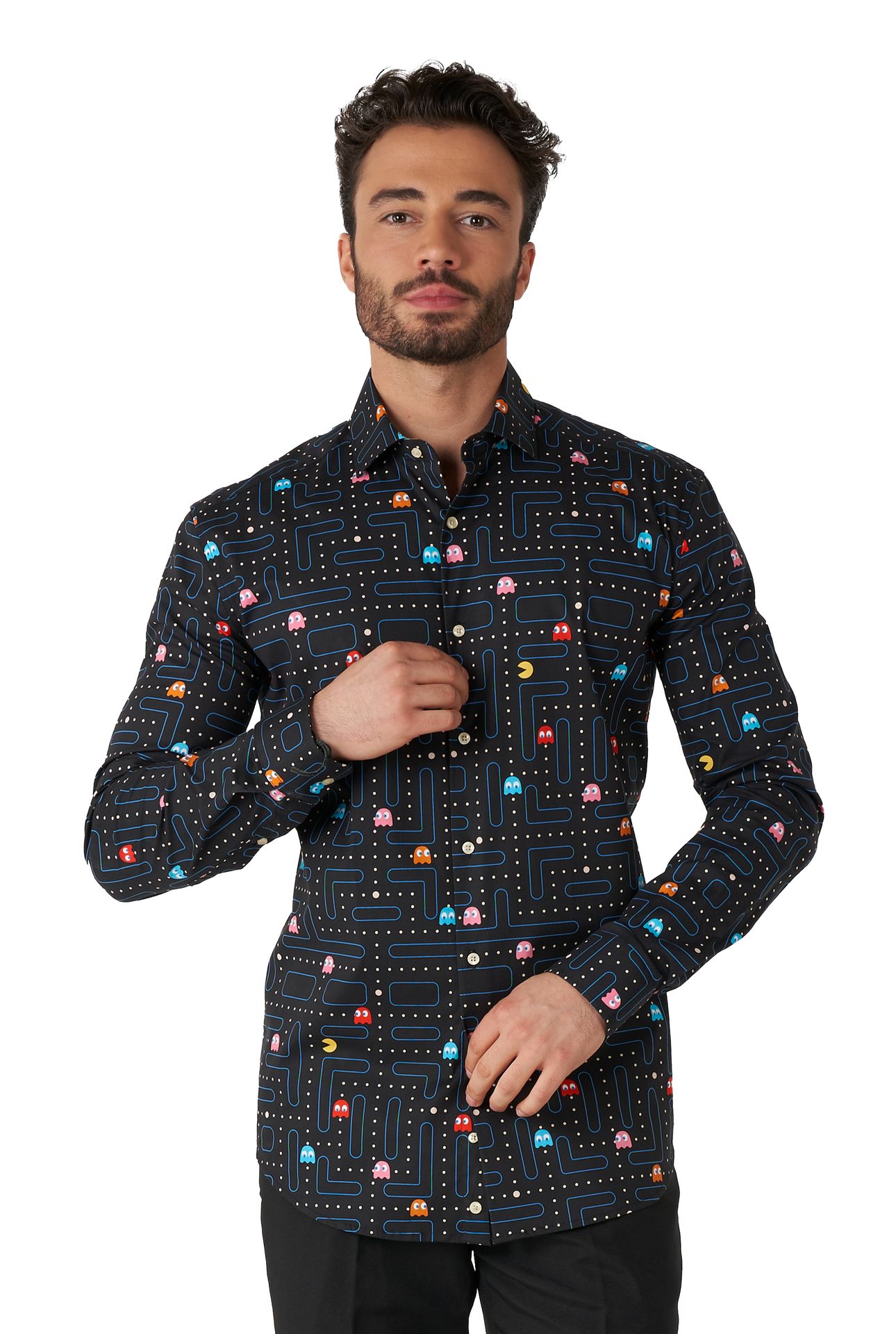 Pac-Man spel Opposuits blouse