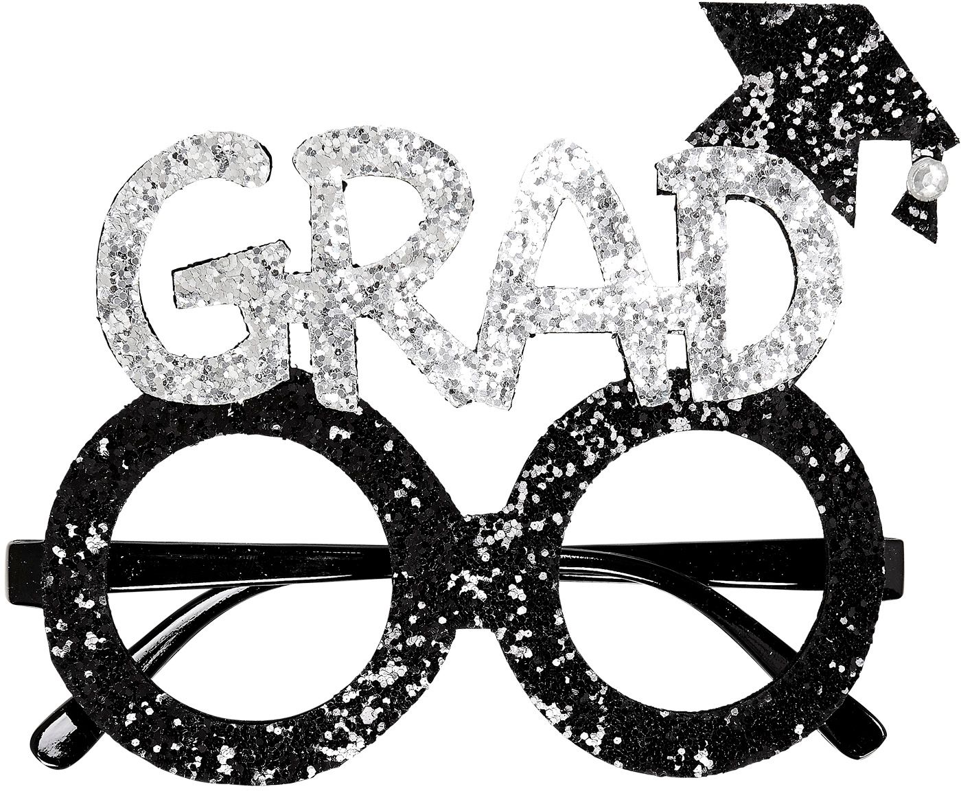 Pailletten Afstudeer Bril