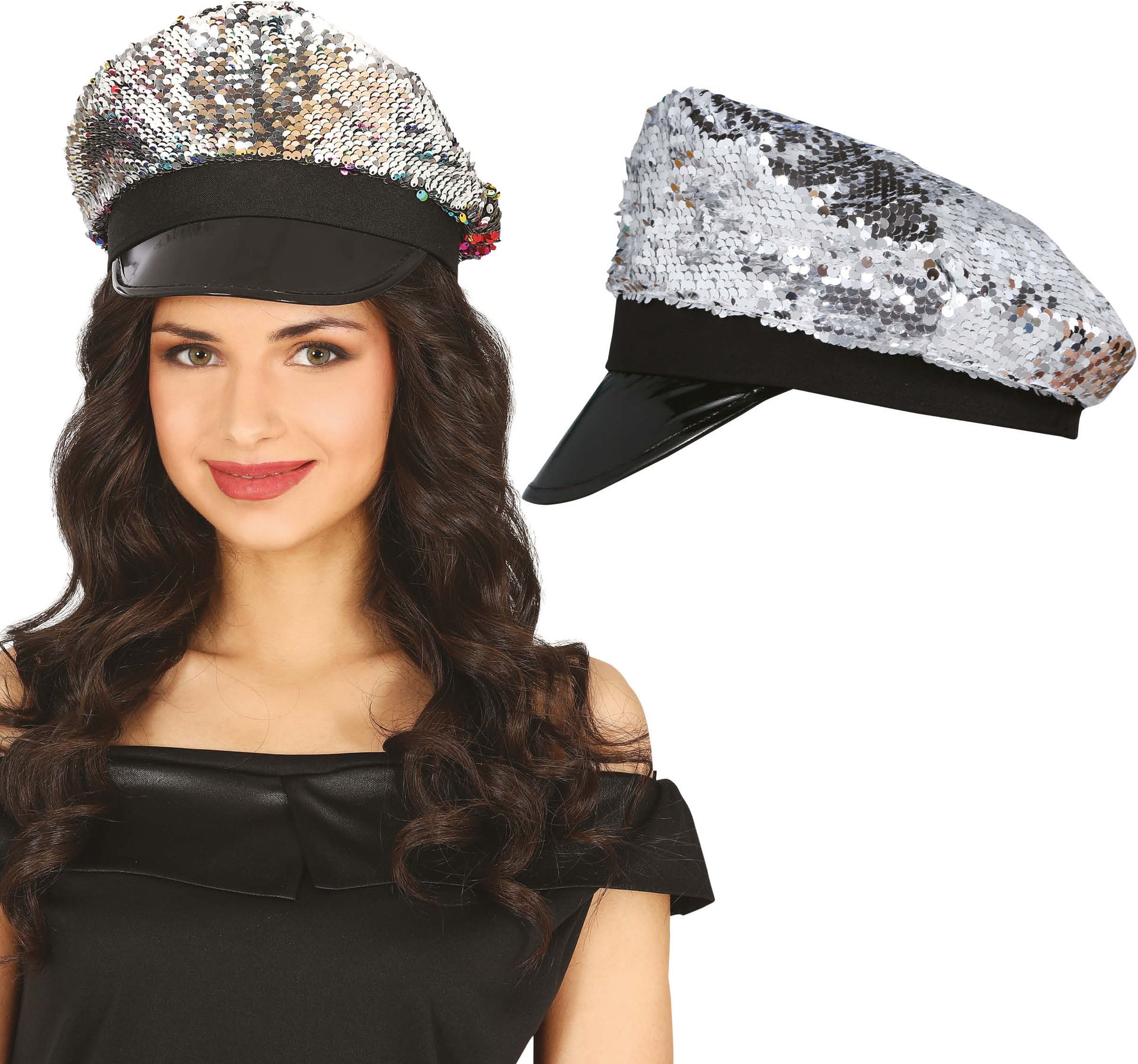 Pailletten Pet Zilver