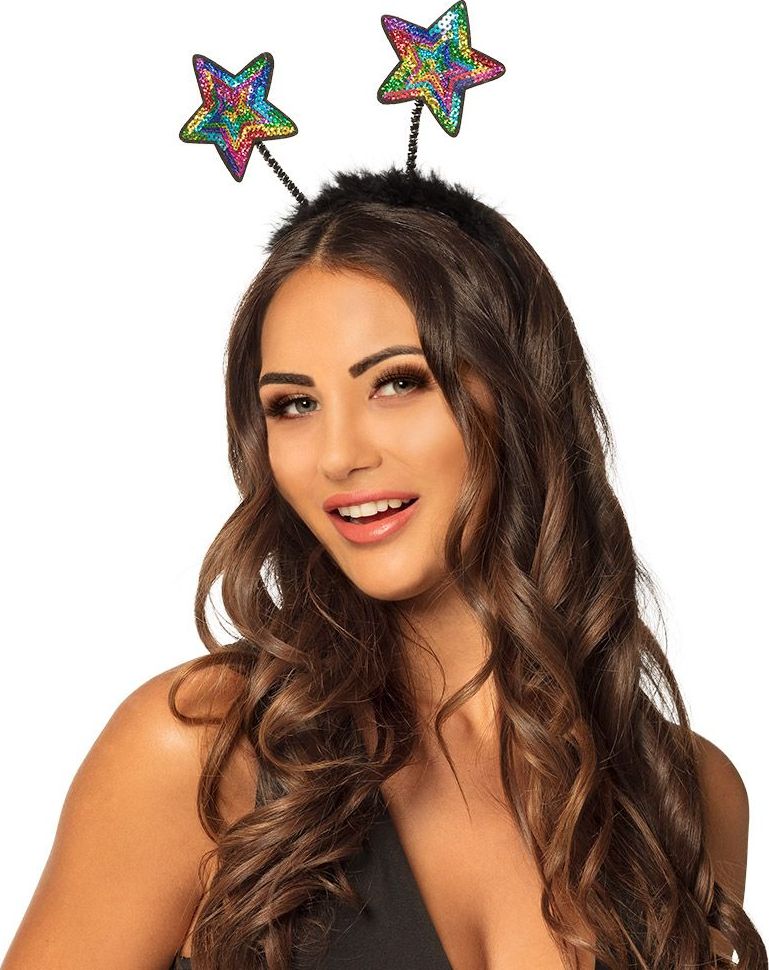 Pailletten Regenboog Tiara Sterren