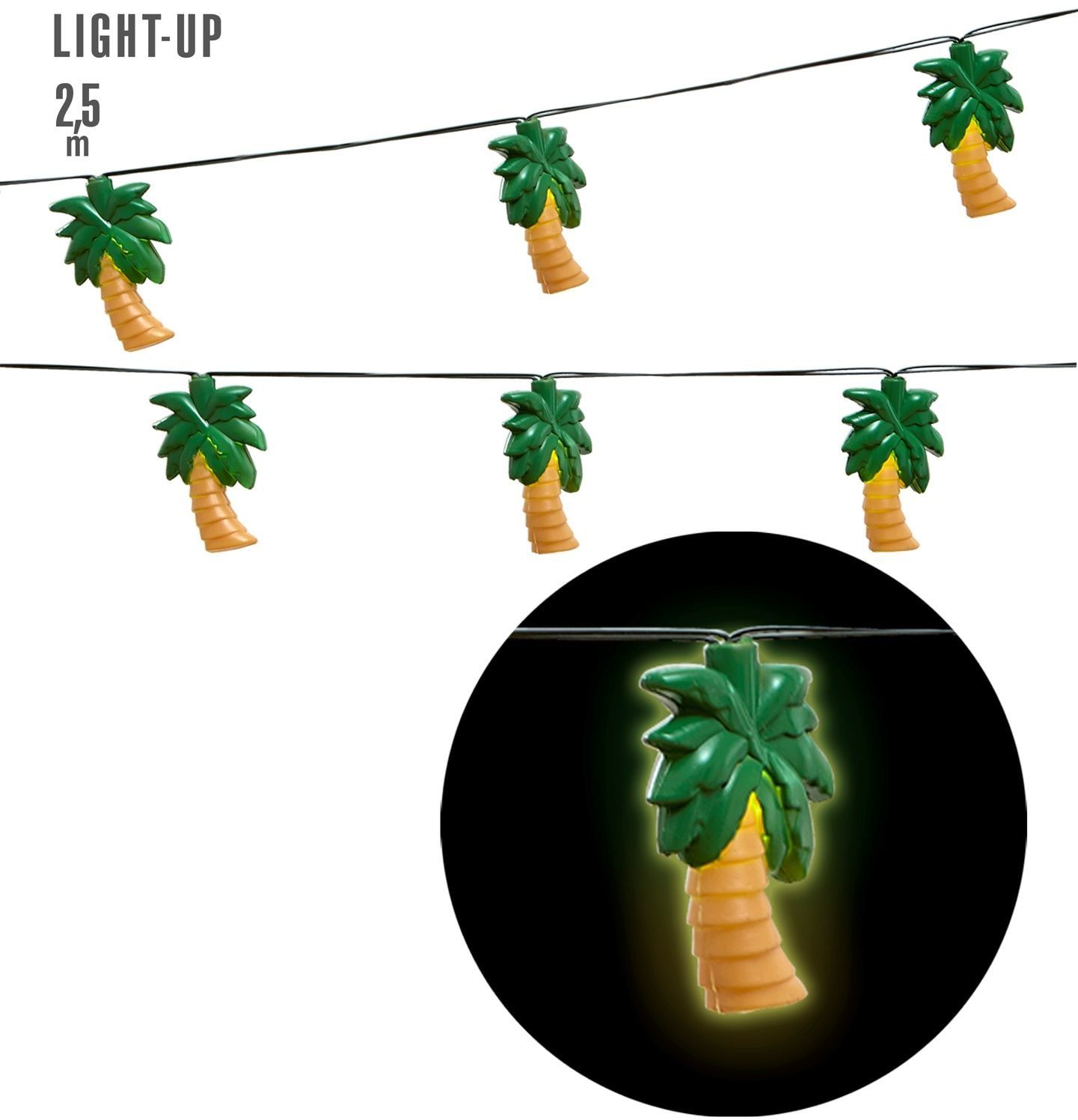 Palm boog lichtslinger