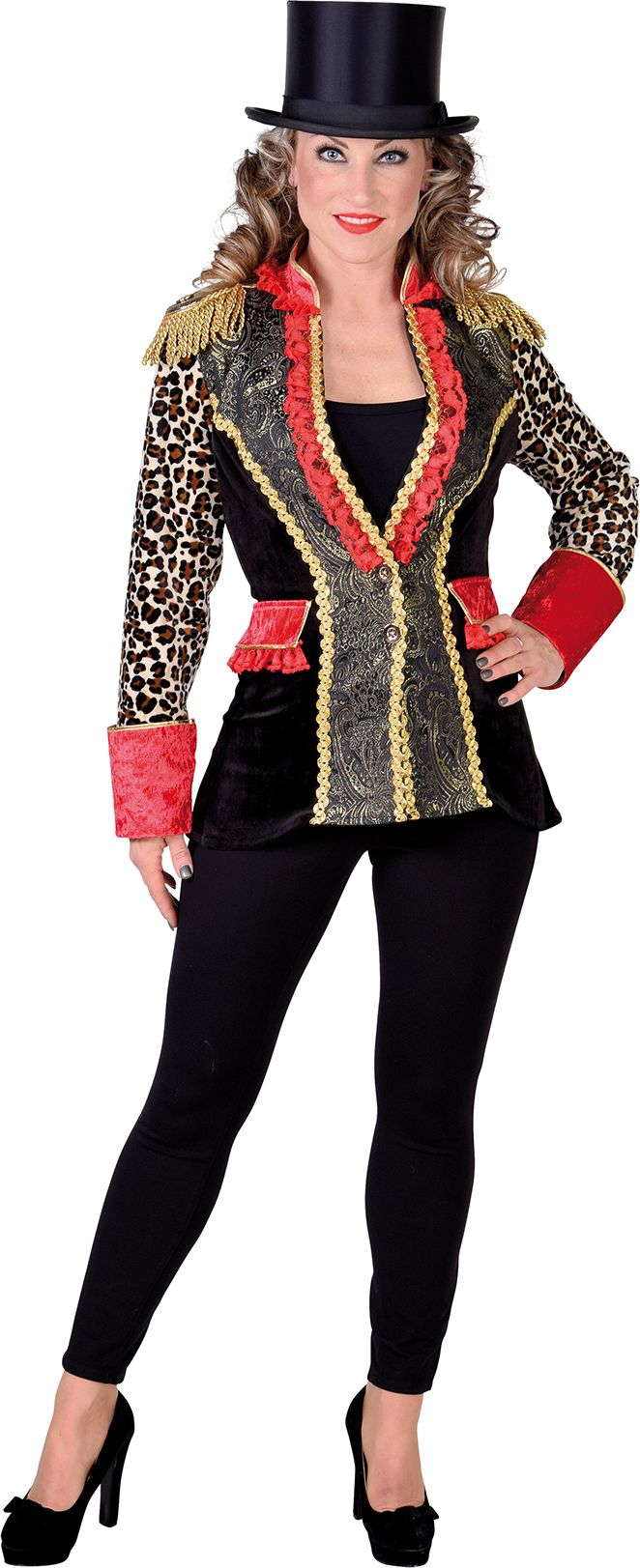 Panterprint Brocaat Jasje