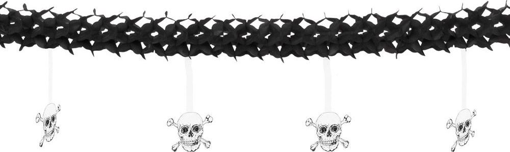 Papieren Schedels Piraten Thema Feest Slinger