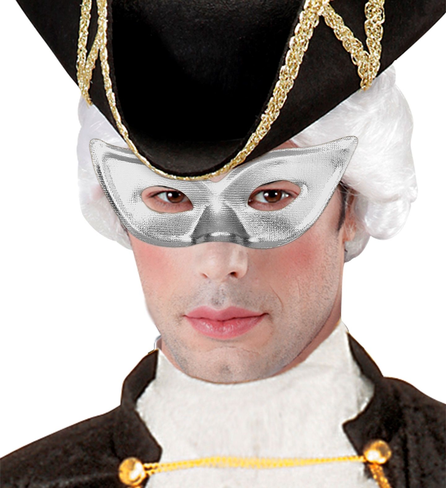 Papillion Oogmasker Zilver