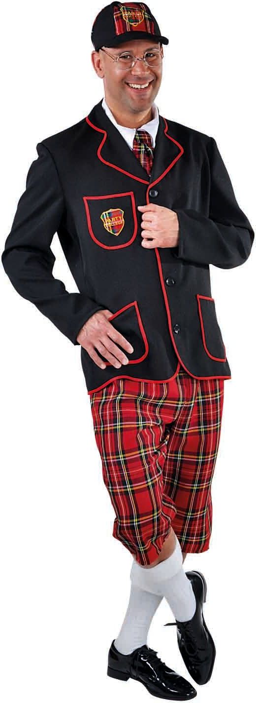 Party College Kostuum Heren