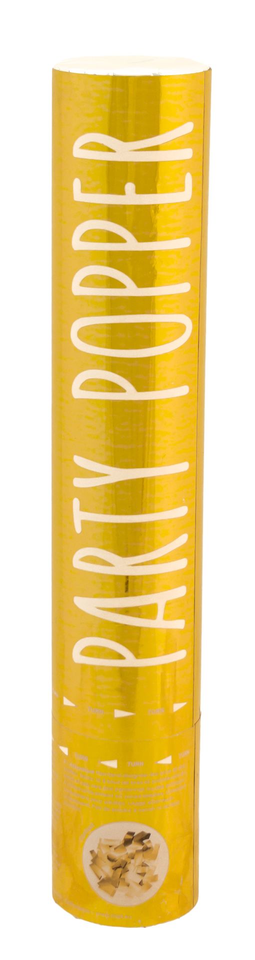 Party Popper Confetti Kanon Goud