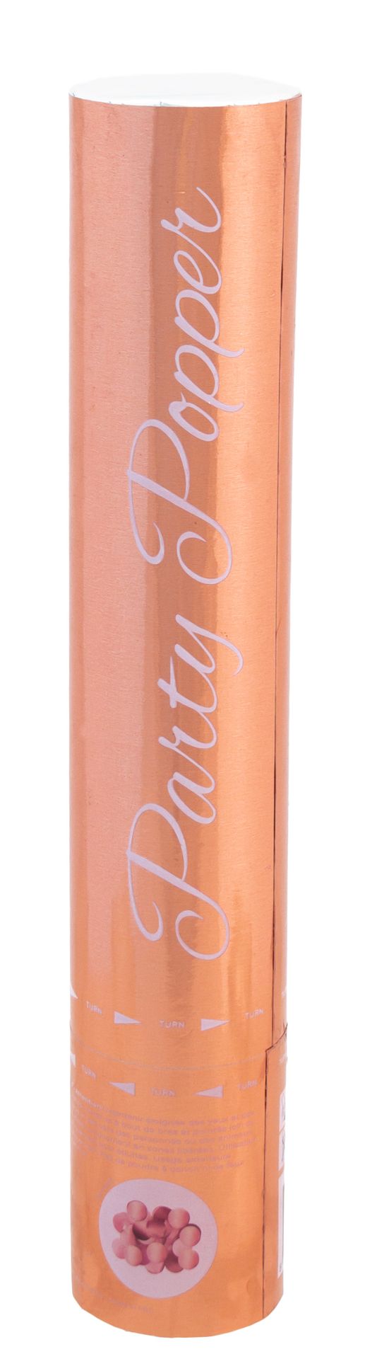 Party Popper Confetti Kanon Rose Goud