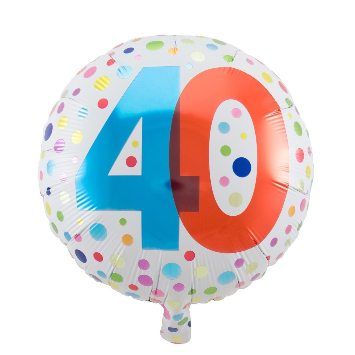 Party stippen 40e verjaardag folieballon