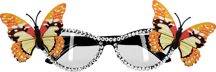 Partybril Vlinder