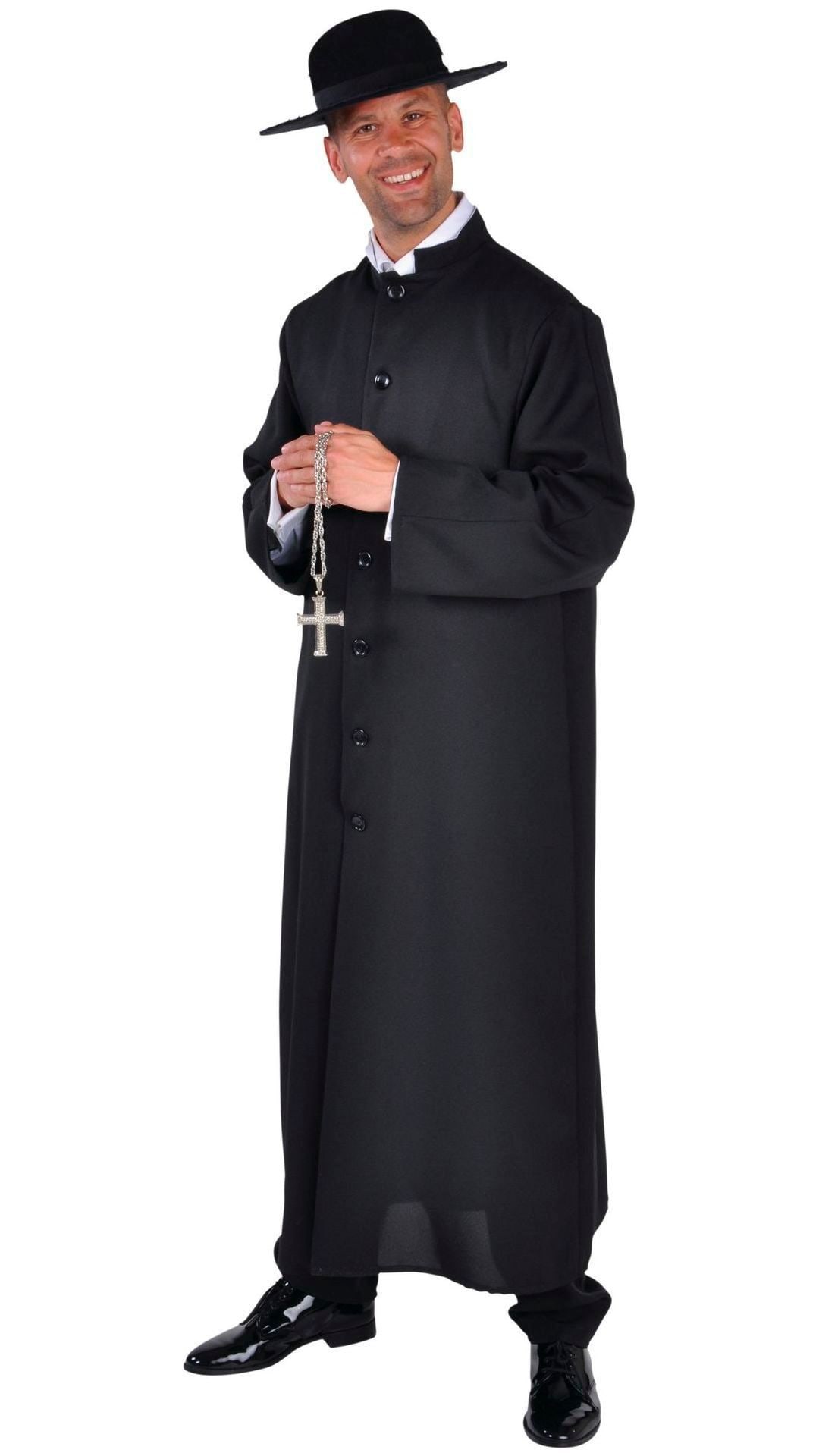 Pastoor Outfit Heren Zwart