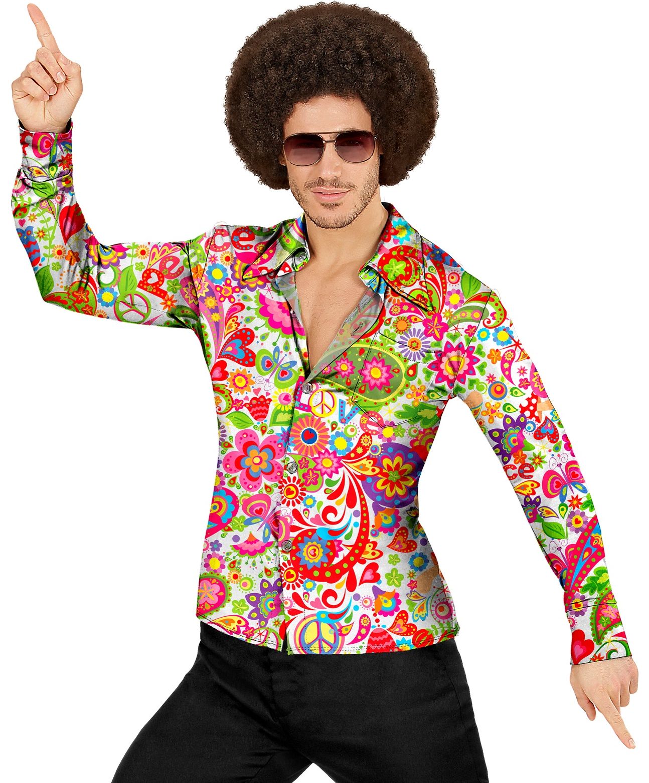 Peace Tribe 60's Shirt Heren