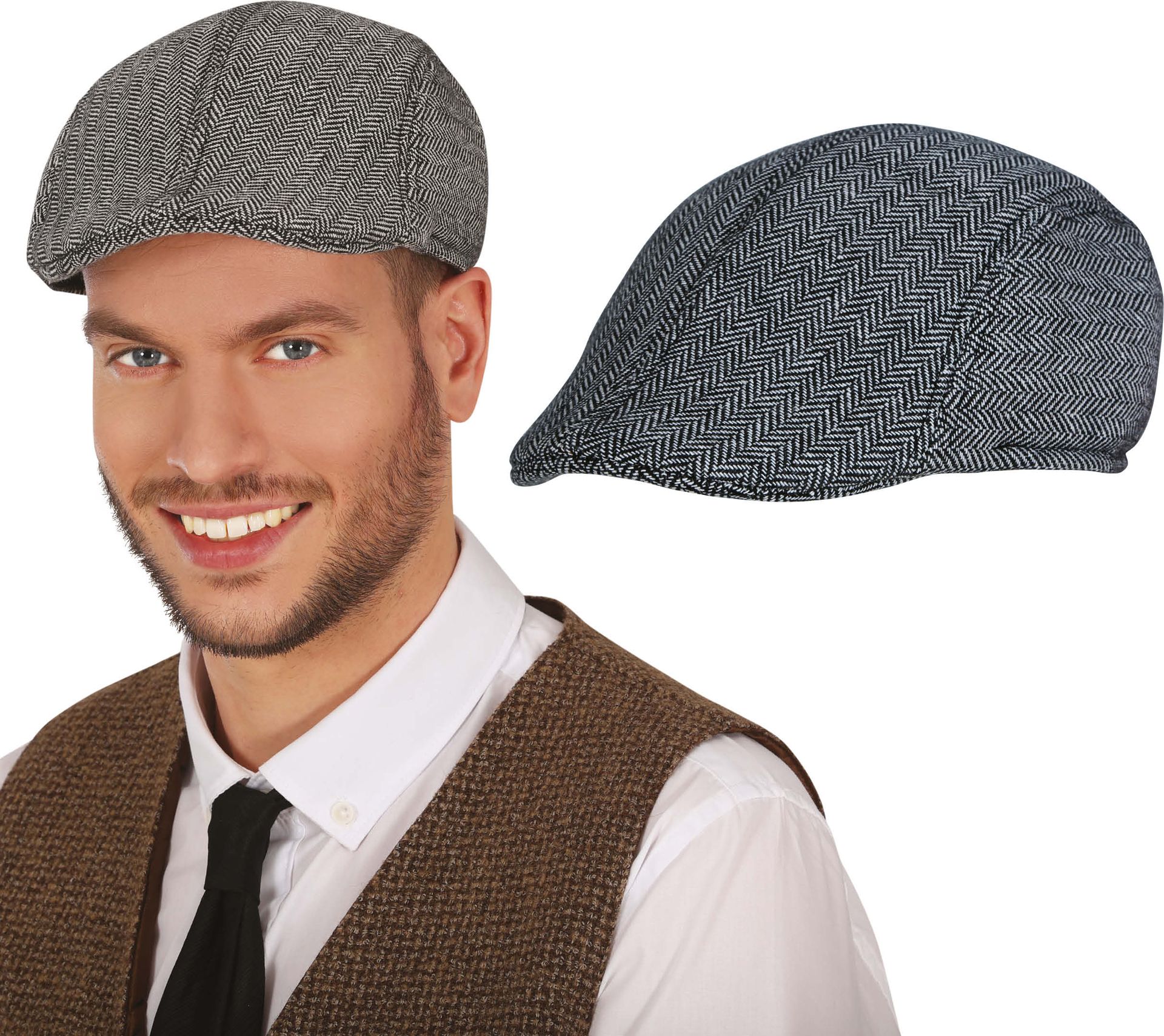 Peaky Blinders Flatcap Grijs