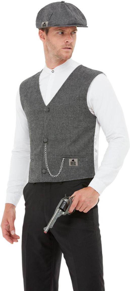 Peaky Blinders Shelby Gilet Grijs Heren