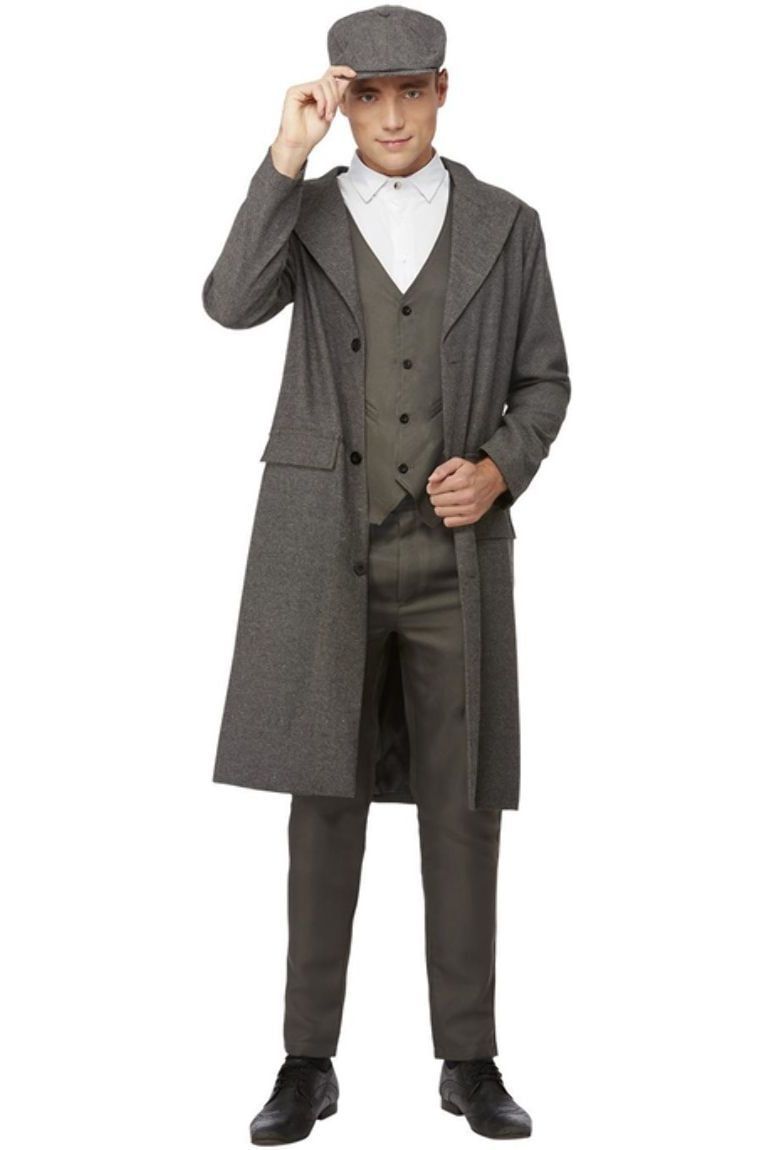 Peaky Blinders Thomas Shelby Grijze Heren Kostuum