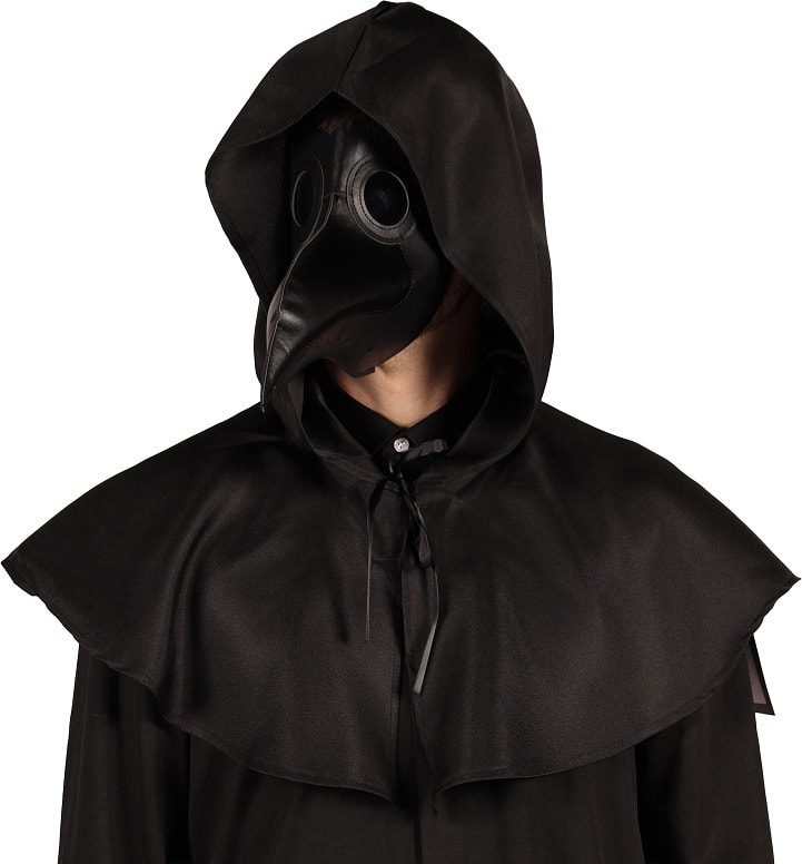 Pestdokter Set Snavelmasker met Capuchon Halloween