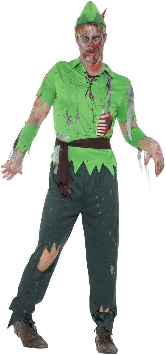 Peter pan zombie kostuum