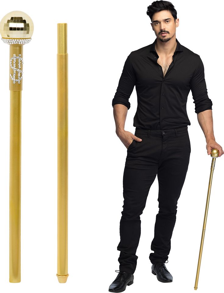 Pimp Dandy Wandel Stok Goud