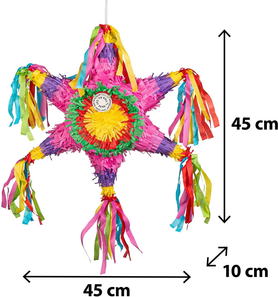 Piñata Mexicaanse Gekleurde ster