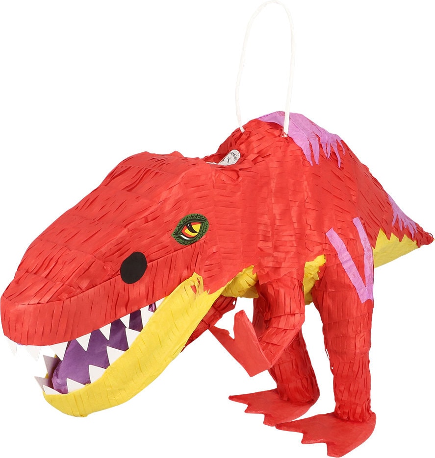 Piñata T-rex Rood