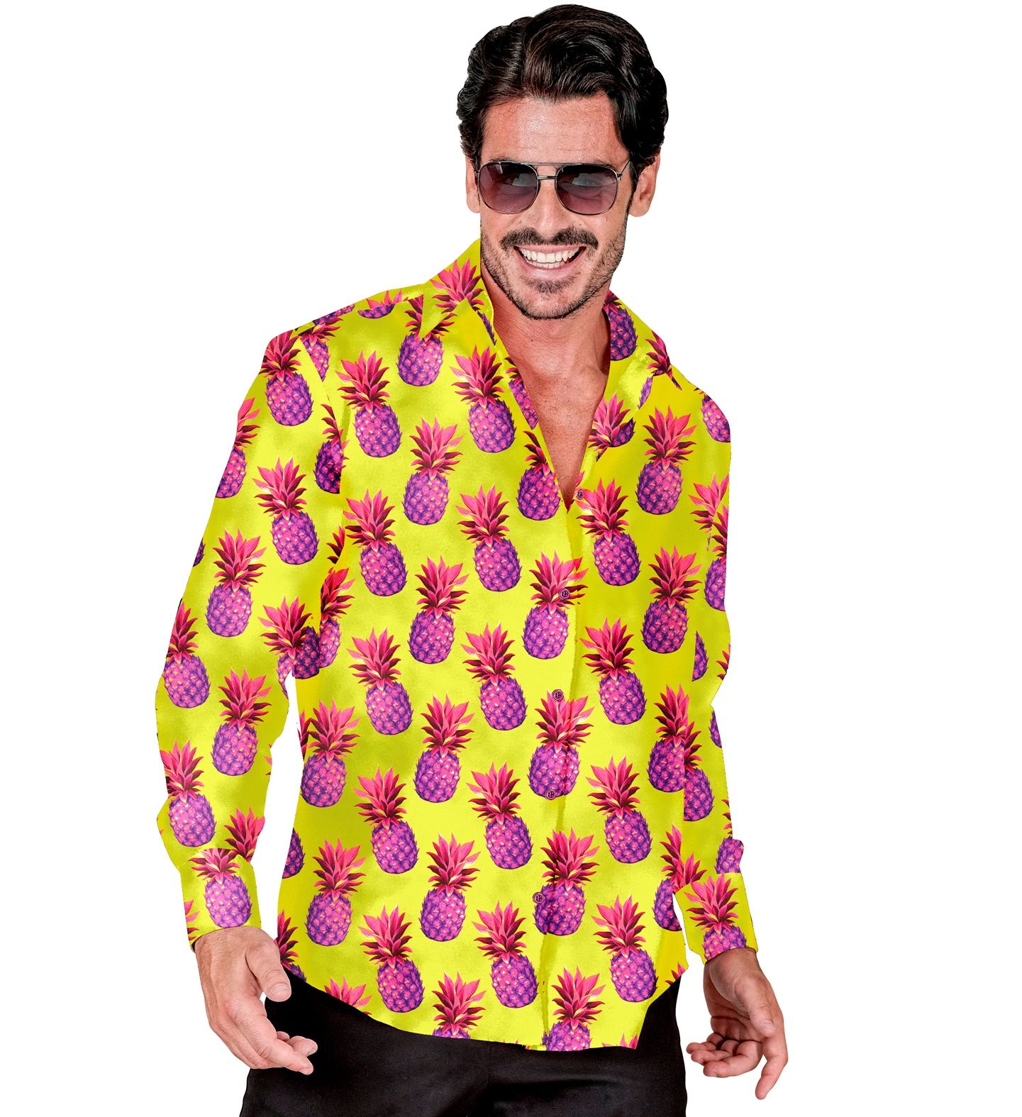 Pineapple Neon Blouse Heren