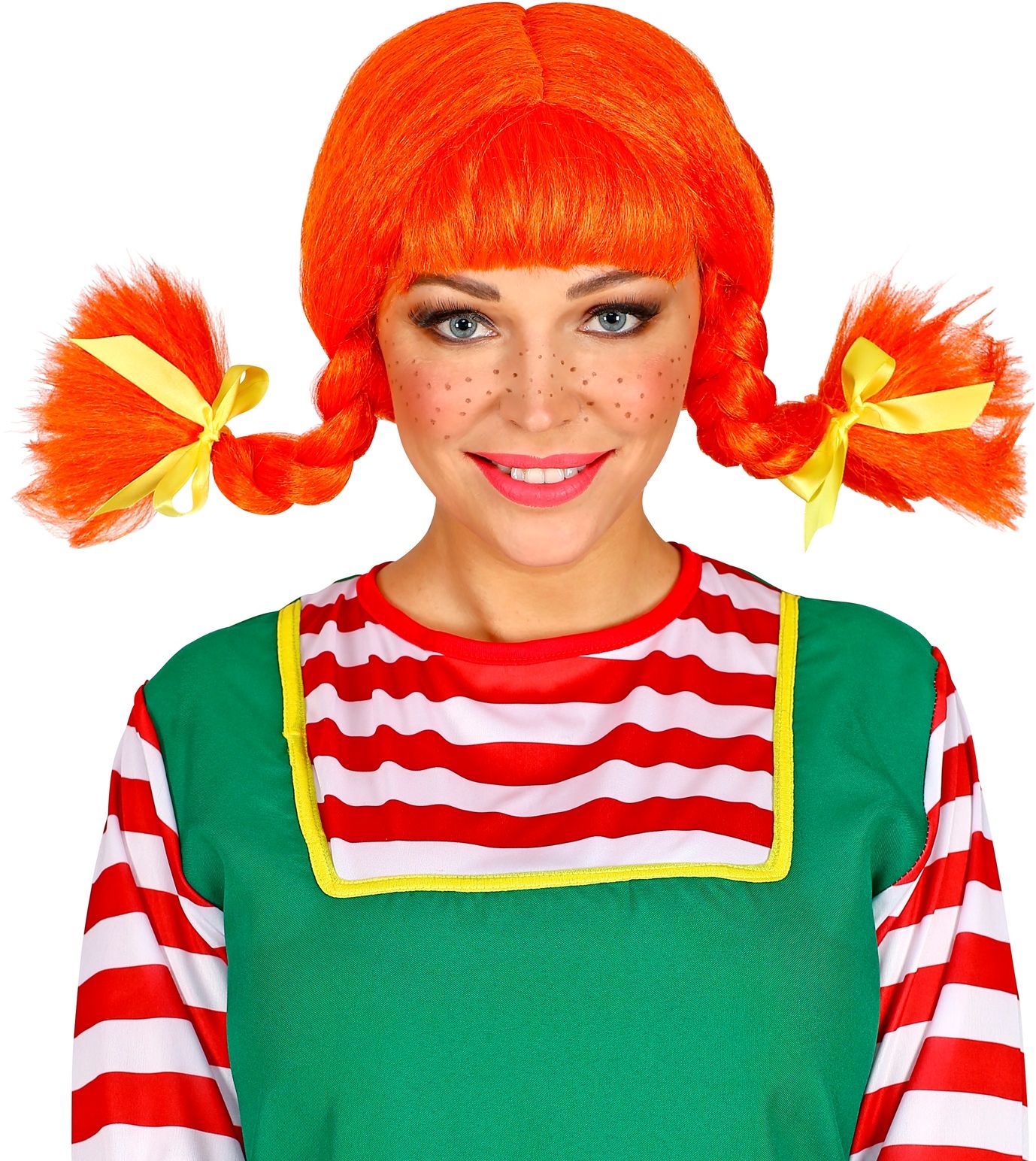 Pippi Langkous Pruik Dames