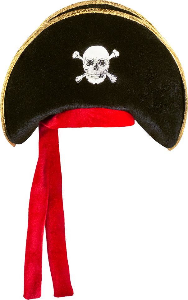 Piraat Anne fluwelen hoed