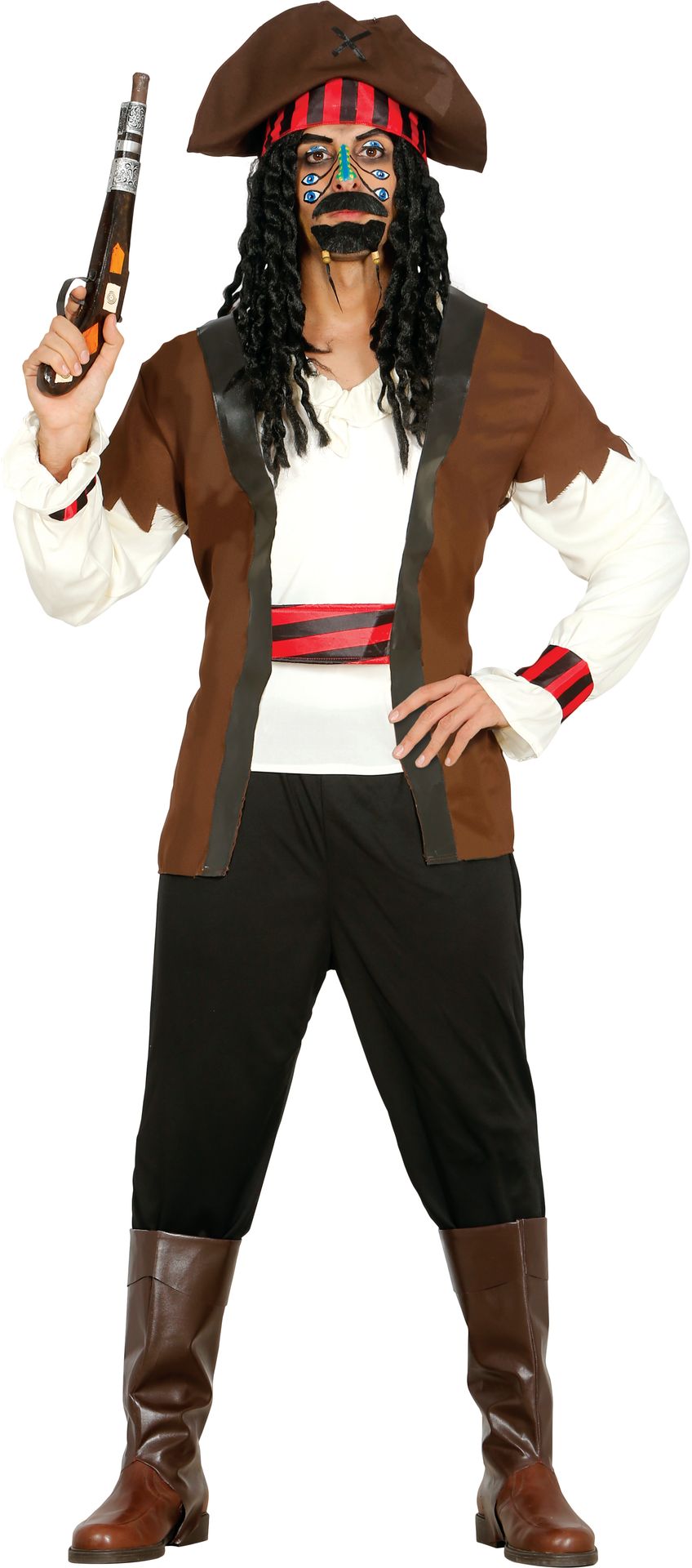 Piraat Carnavalspak Heren