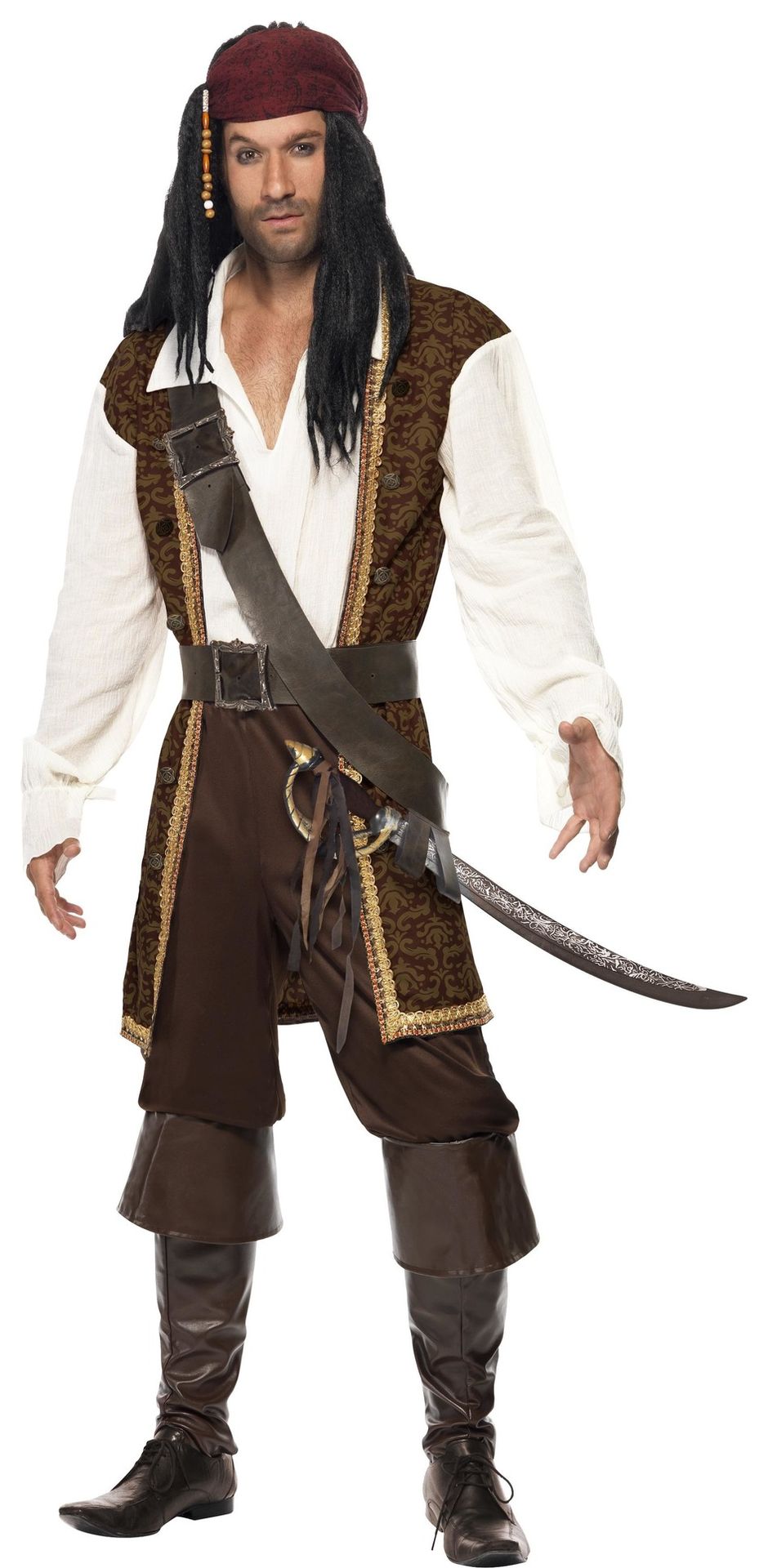 Piraat heren kostuum