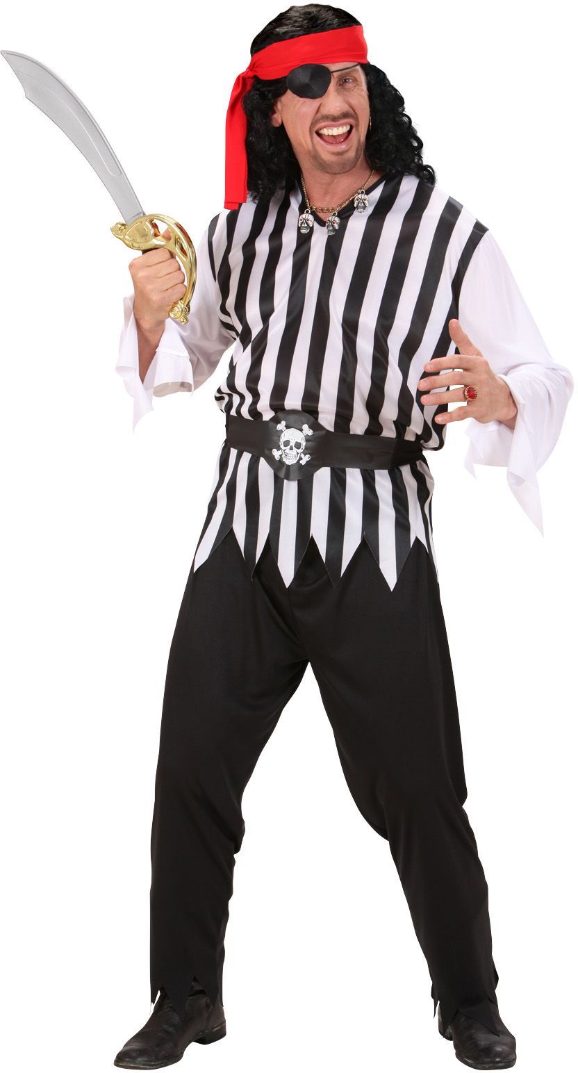 Piraat Man Kostuum