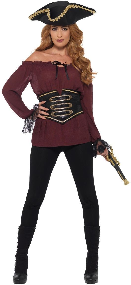 Piraat zeerover outfit dames