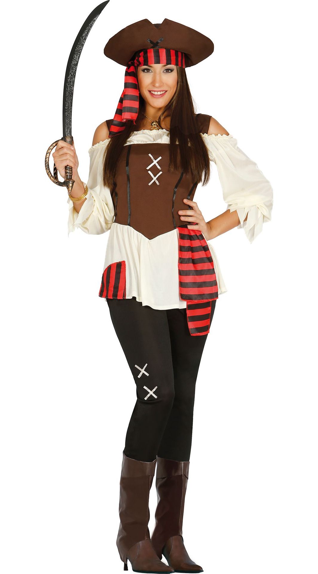 Piraten Carnavalspak Dames