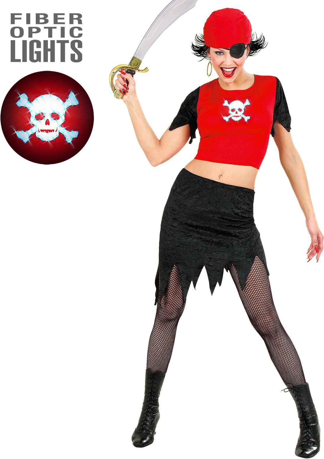 Piraten Dame Kostuum