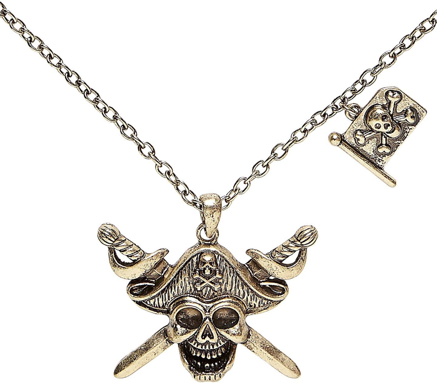Piraten Doodshoofd Ketting