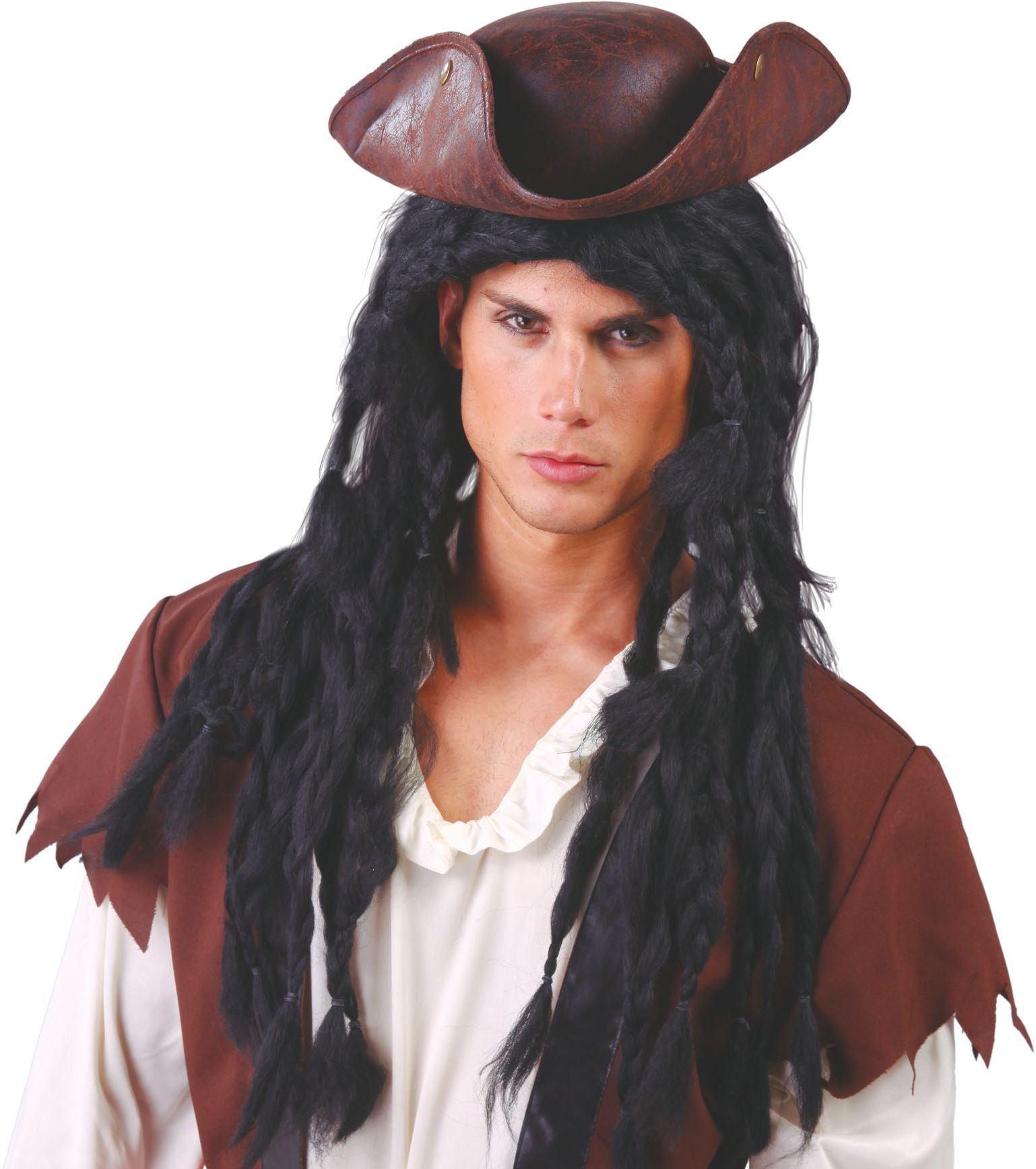 Piraten Dreadlocks Pruik