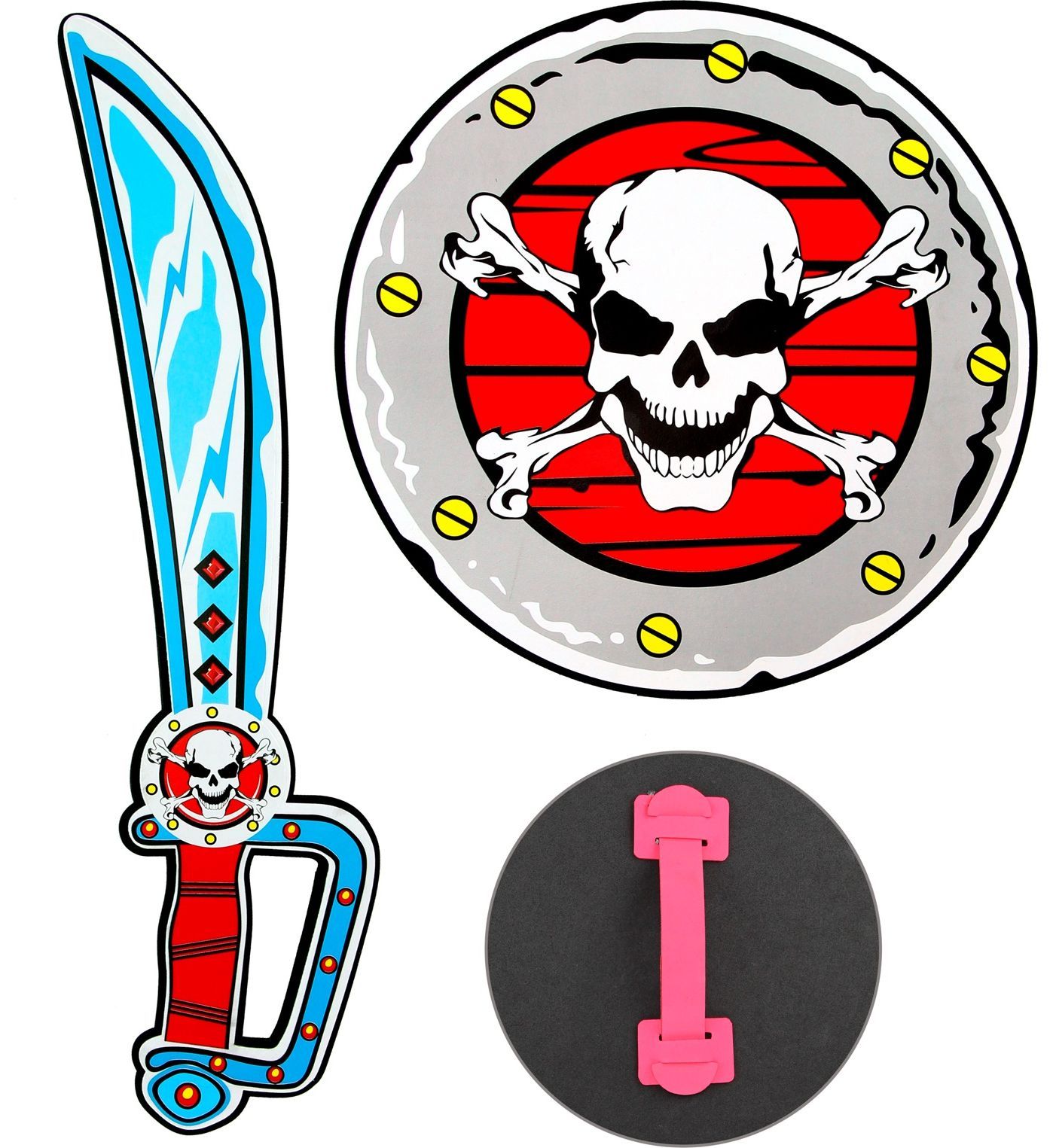 Piraten Foam Zwaard en Schild