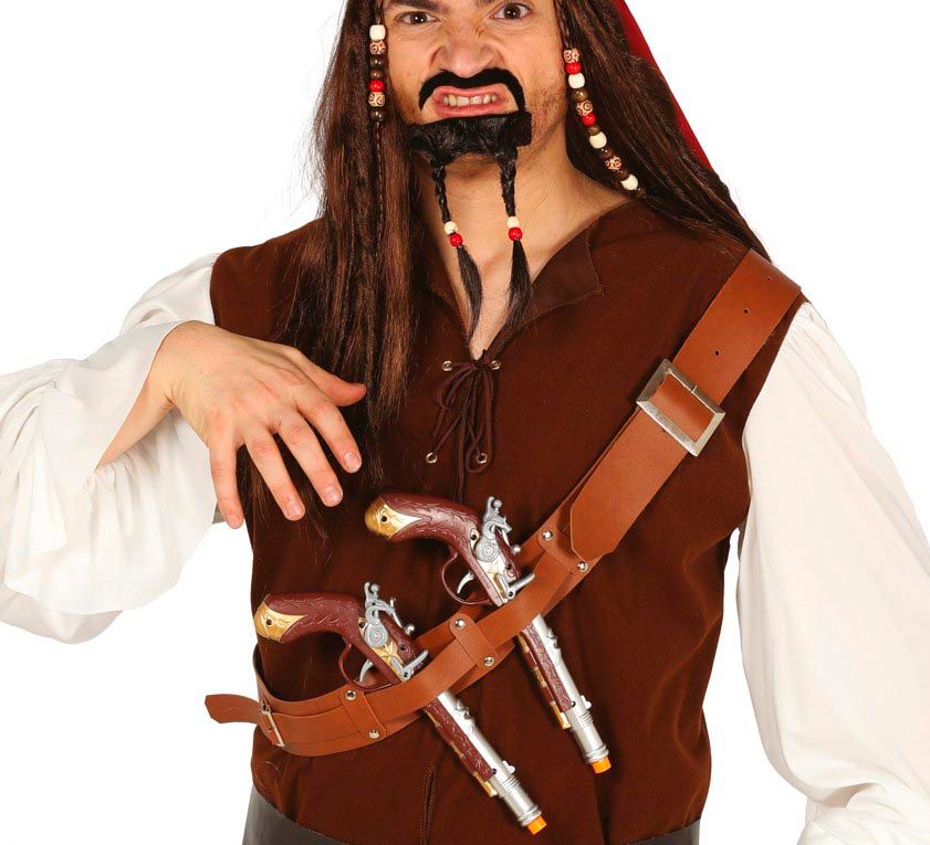 Piraten Holster Riem met Geweer