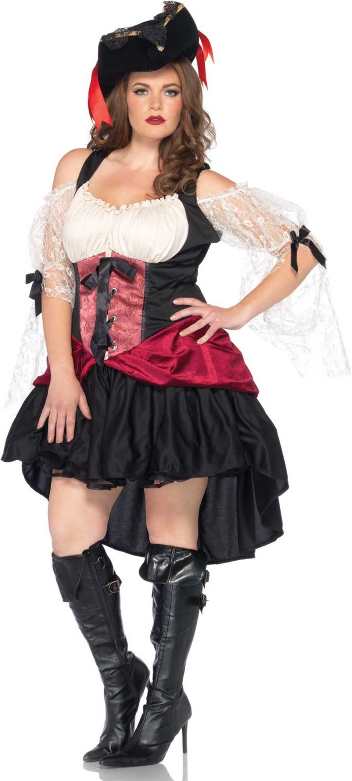 Piraten Jurk Plus Size