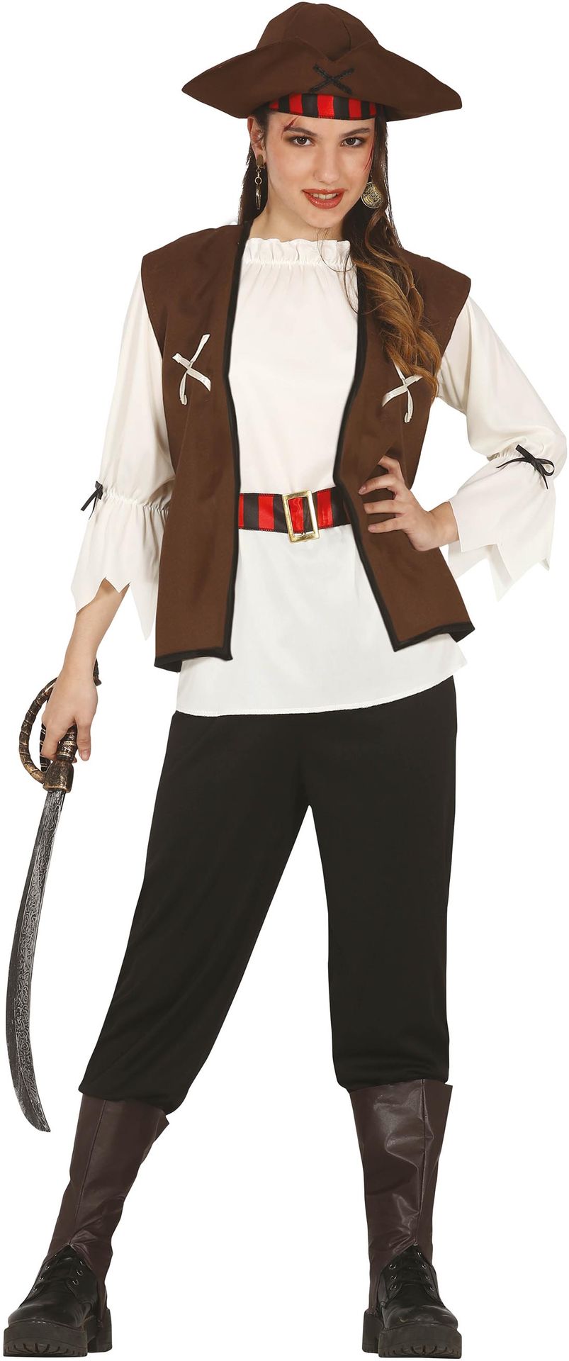 Piraten Kostuum Meisjes 14-16 Jaar