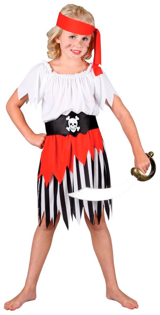 Piraten meisje outfit