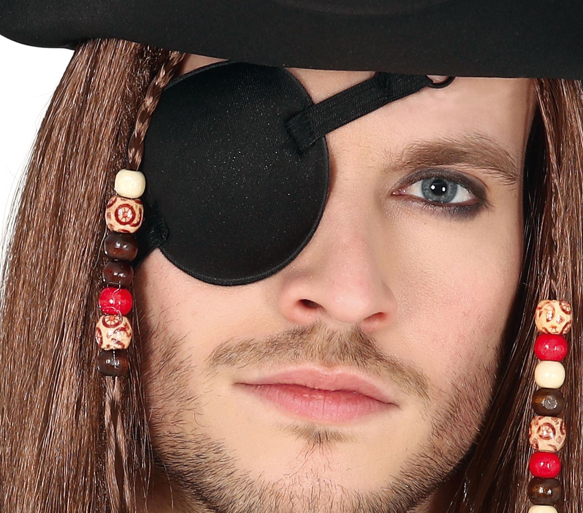 Piraten Ooglapje Zwart