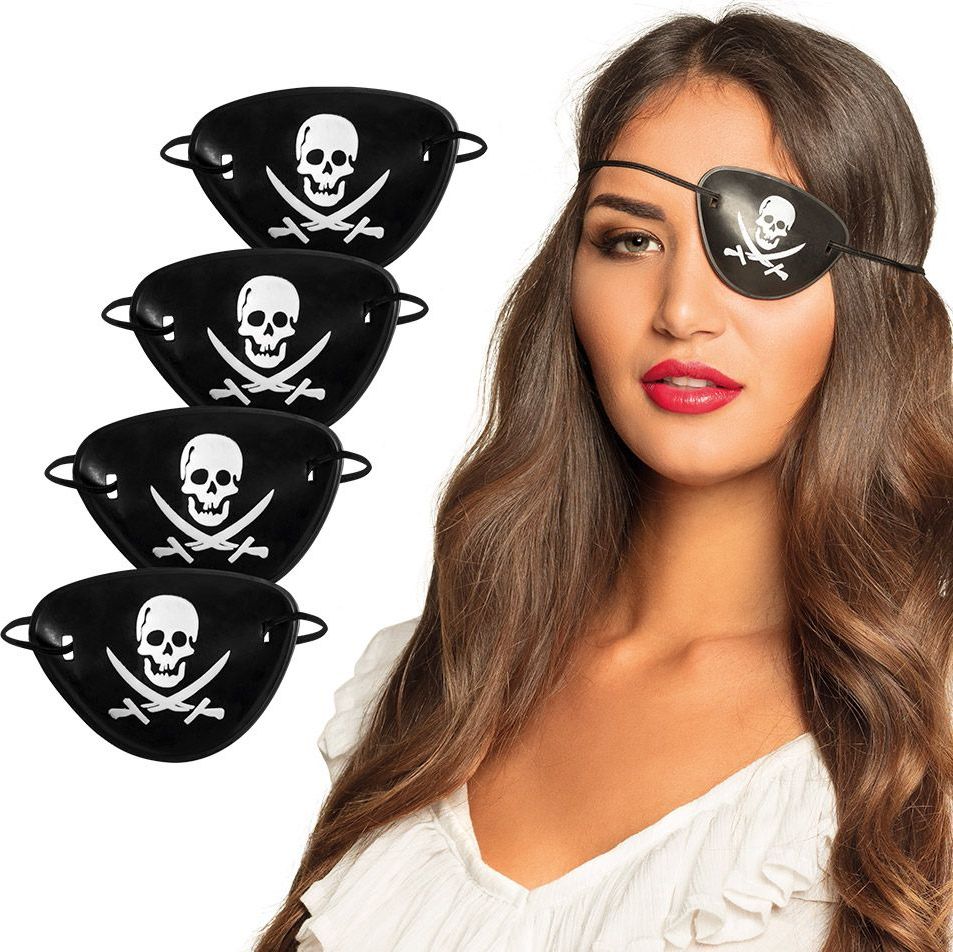 Piraten Ooglapjes Set