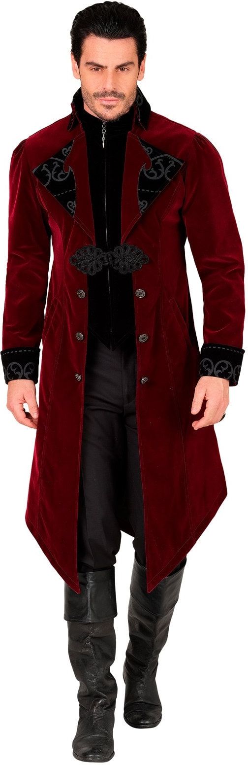 Piratenjas Bordeauxrood Heren