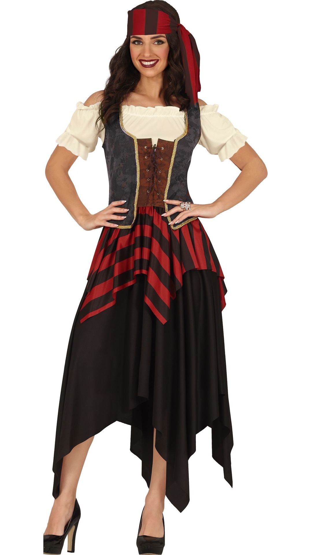 Piratenkostuum Volwassenen Lange Jurk