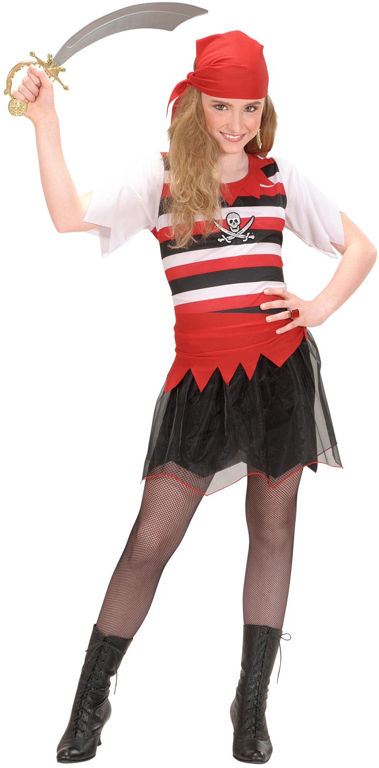Piratenmeisje Kostuum
