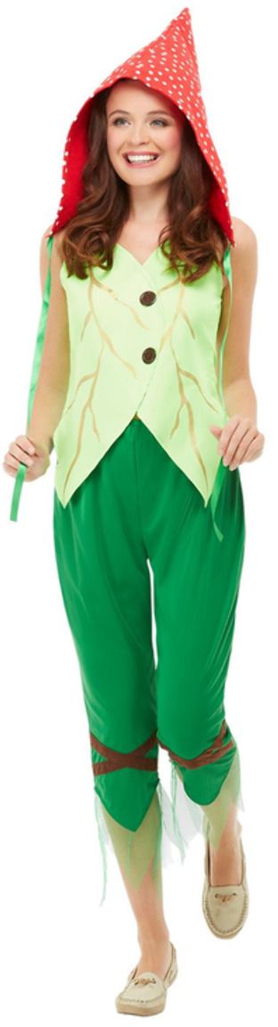 Pixie Paddenstoel Kostuum