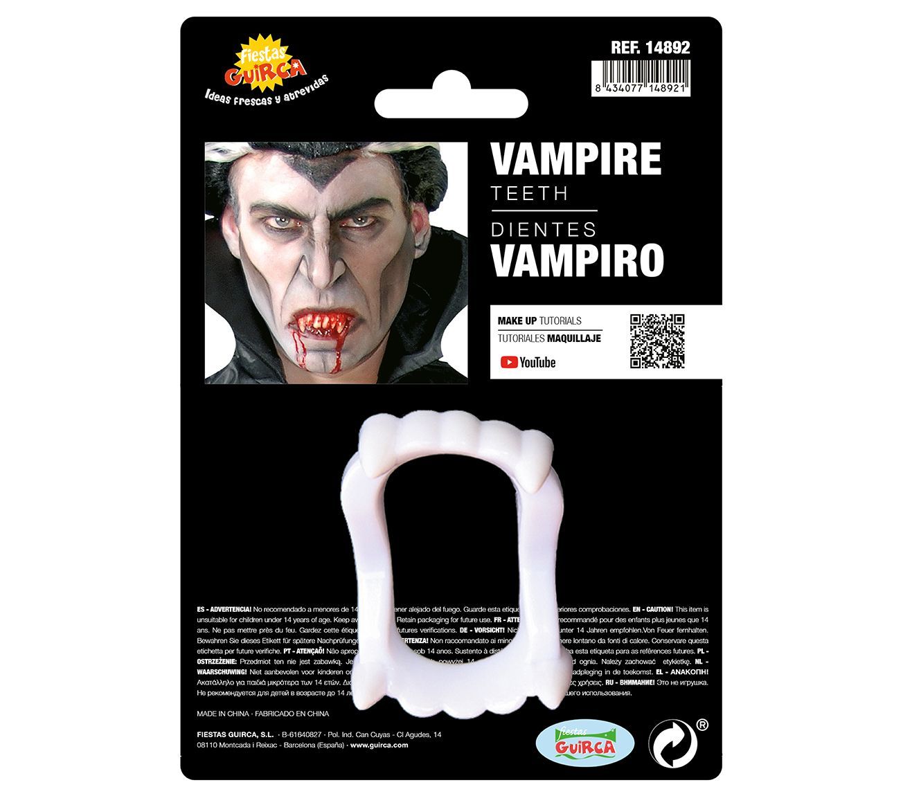 Plastic Dracula gebitje