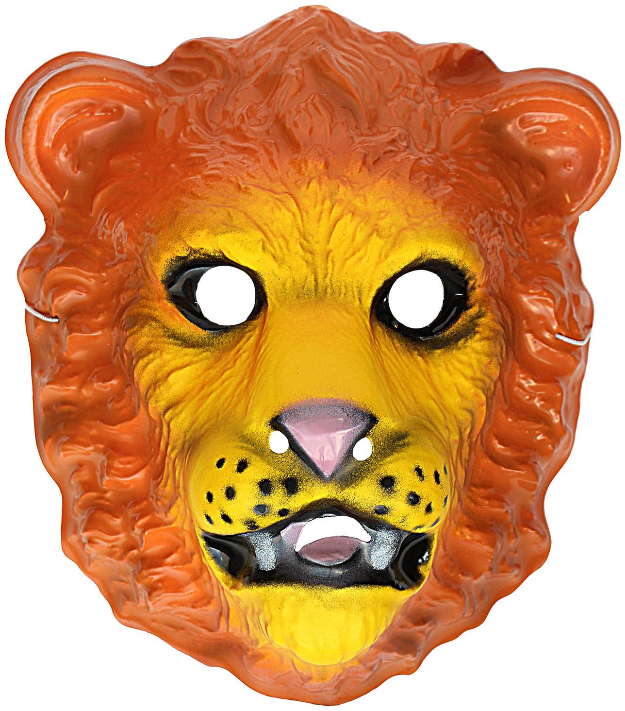 Plastic Leeuwen Kindermasker